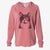 USA Pinky the Tuxedo Cat - Cali Wave Hooded Sweatshirt