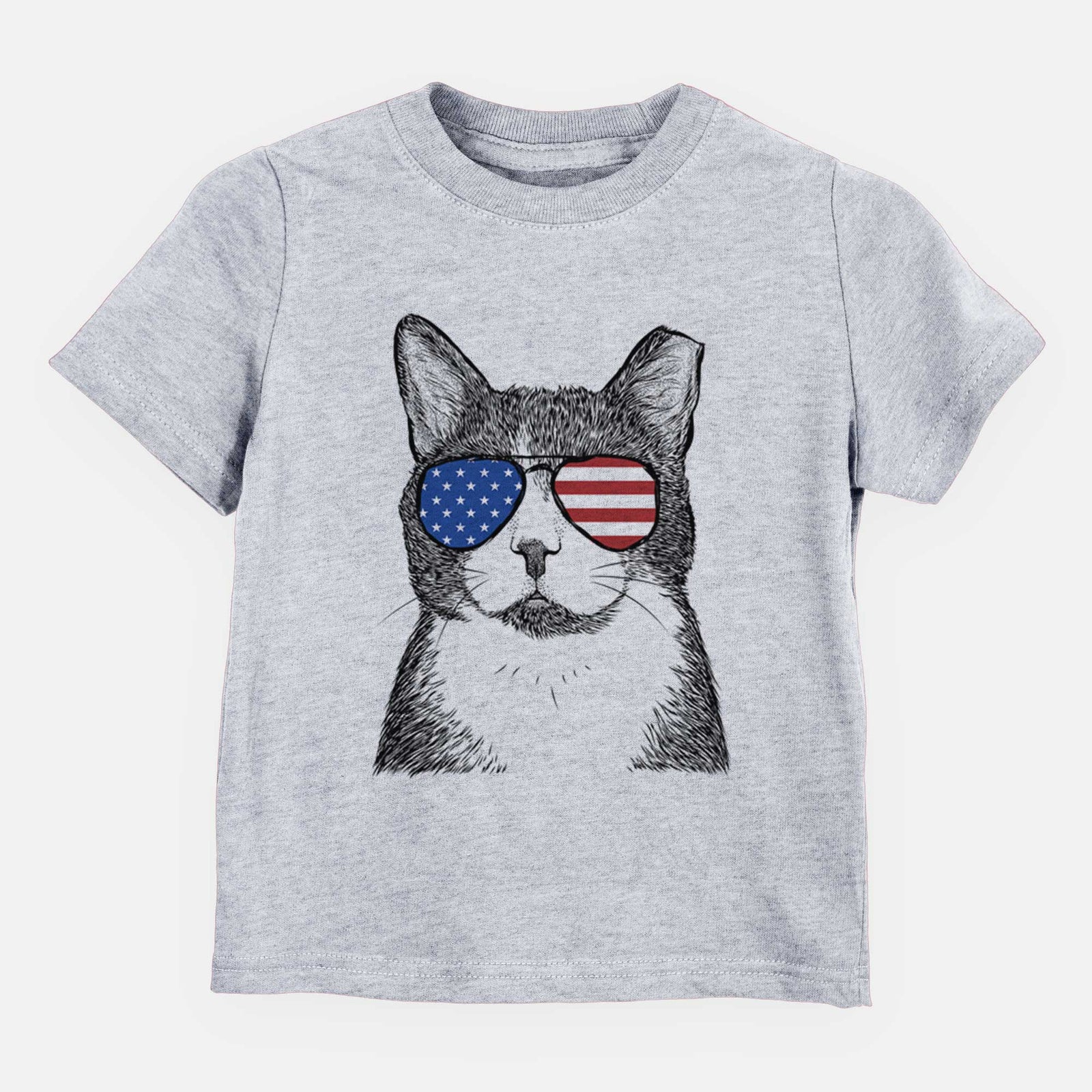 USA Pinky the Tuxedo Cat - Kids/Youth/Toddler Shirt