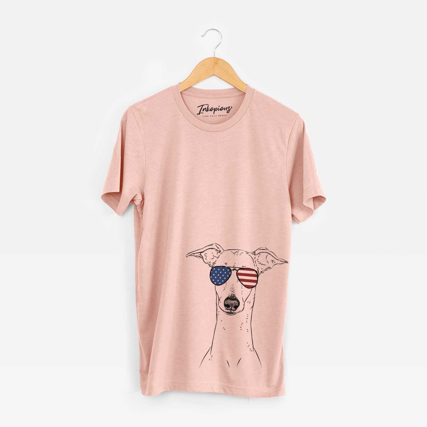 USA Pip the Italian Greyhound - Unisex Crewneck