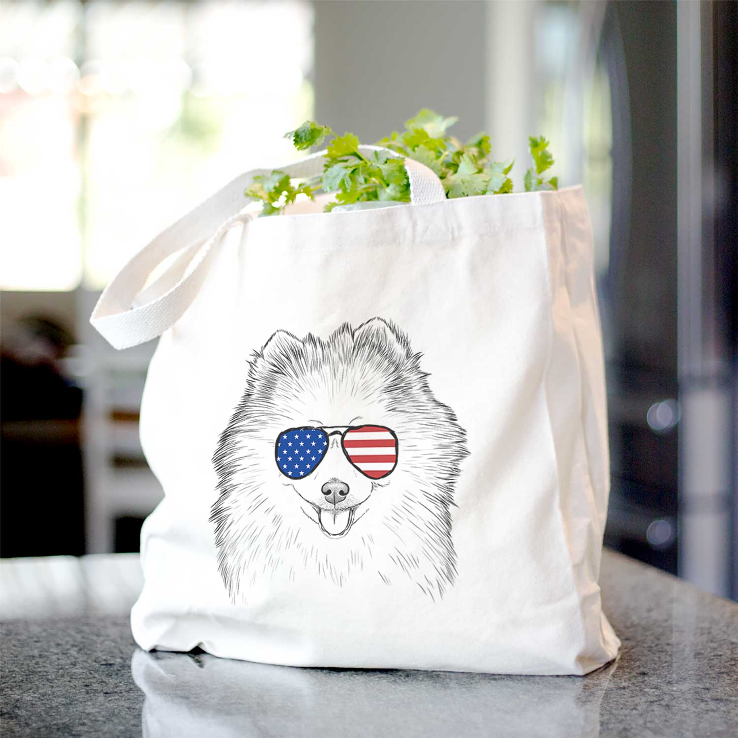 Piper Jo the Pomeranian - Tote Bag