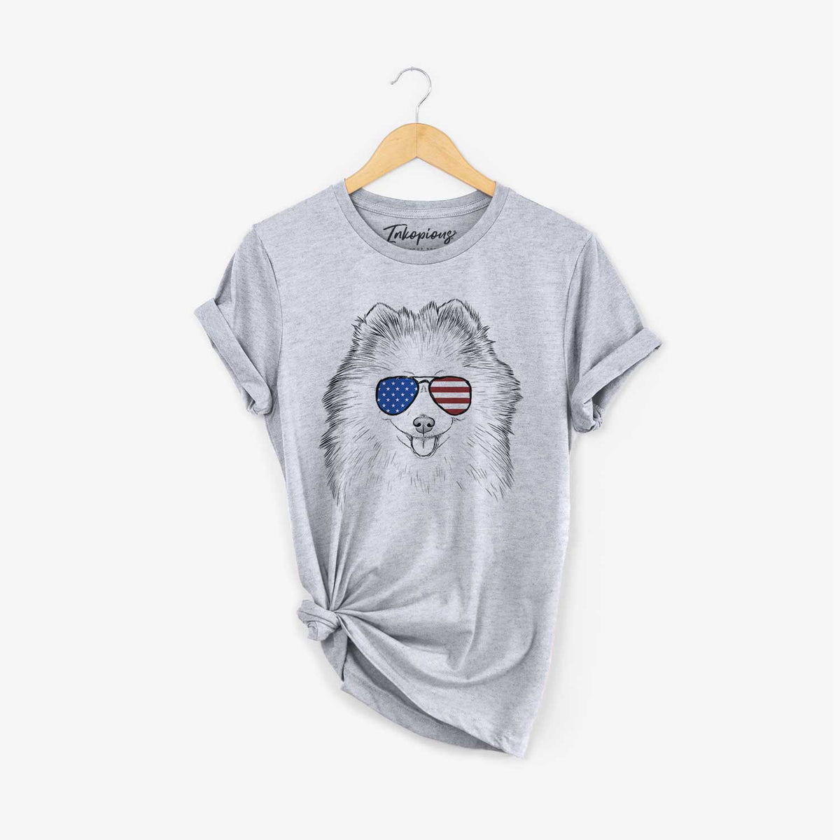 USA Piper Jo the Pomeranian - Unisex Crewneck