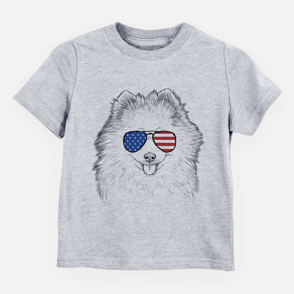 USA Piper Jo the Pomeranian - Kids/Youth/Toddler Shirt