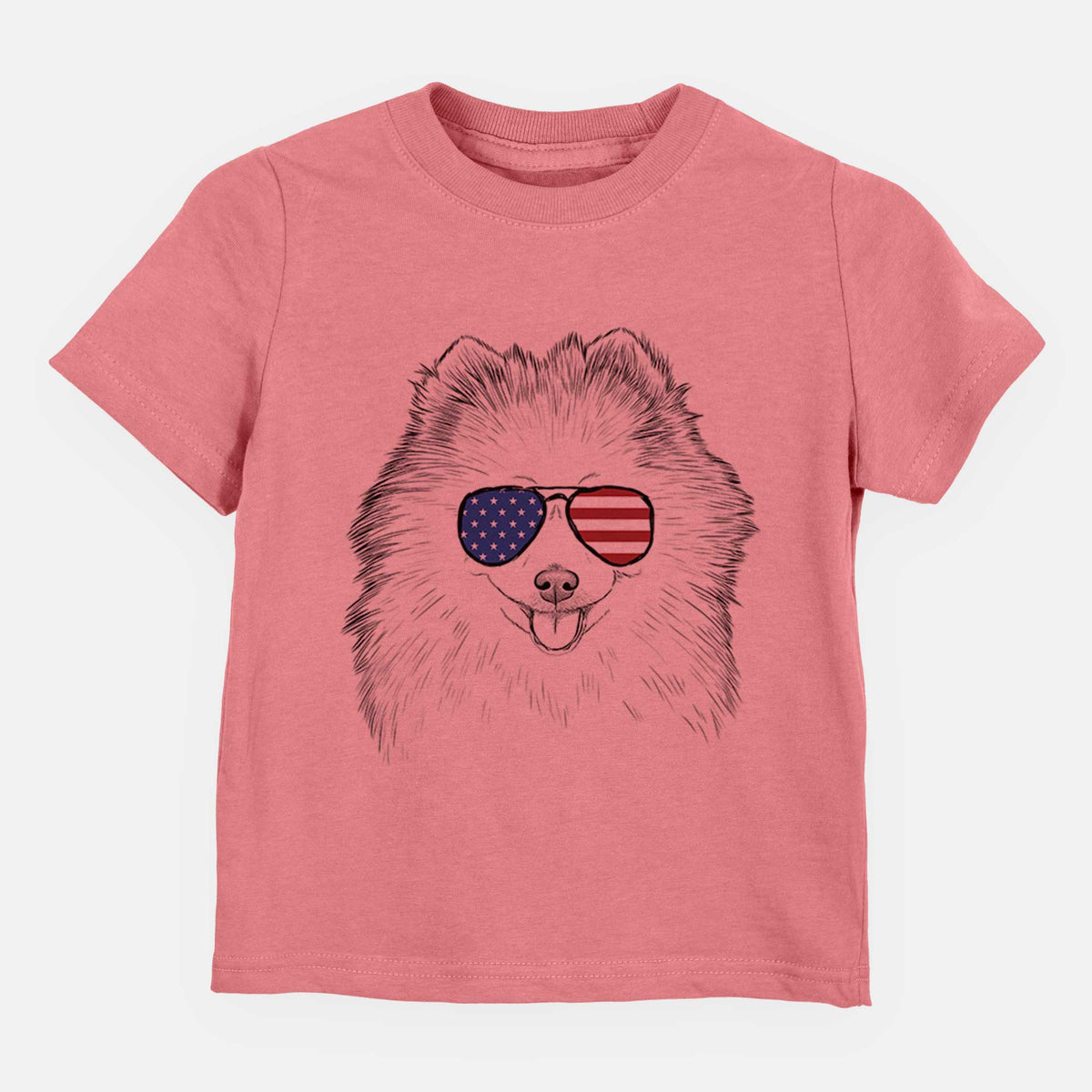 USA Piper Jo the Pomeranian - Kids/Youth/Toddler Shirt
