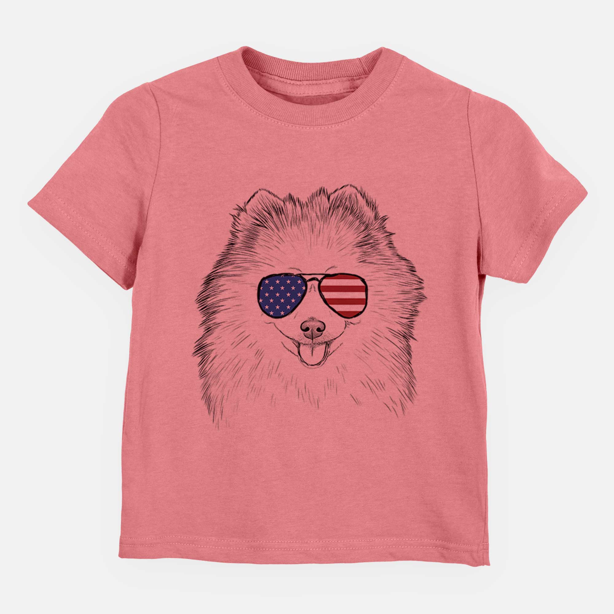 USA Piper Jo the Pomeranian - Kids/Youth/Toddler Shirt