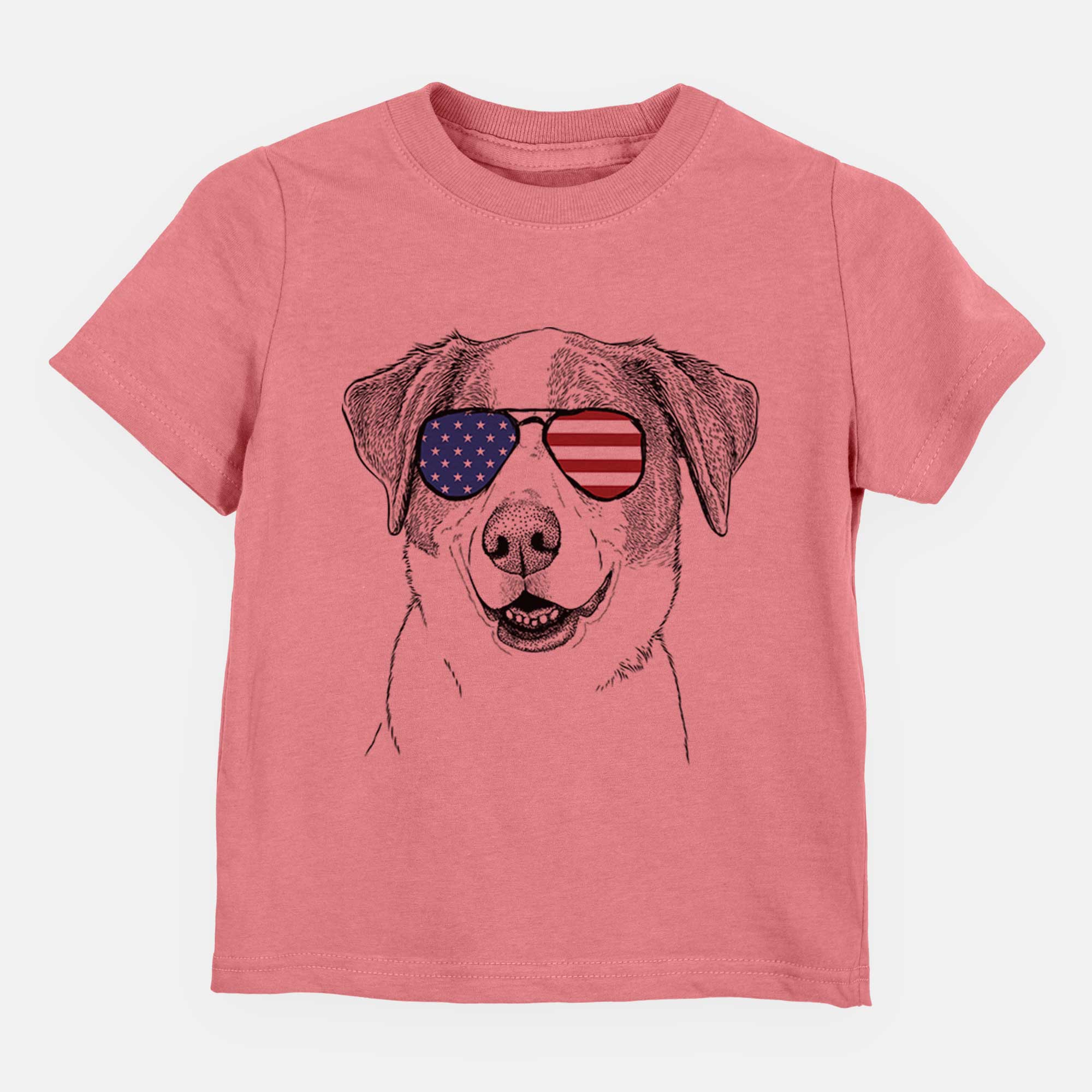 USA Piper Pilot the Hound Mix - Kids/Youth/Toddler Shirt