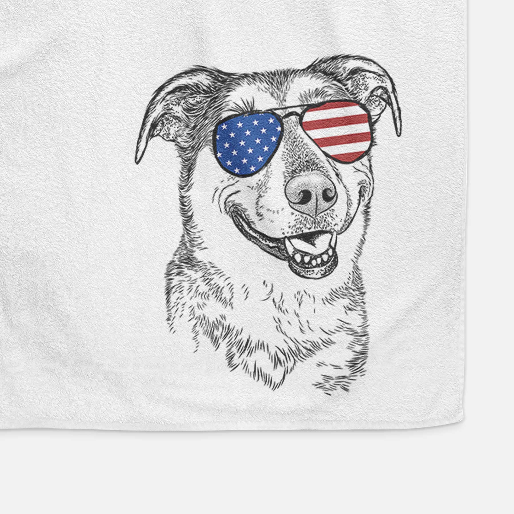 Pippin the Shepherd Mix Decorative Hand Towel