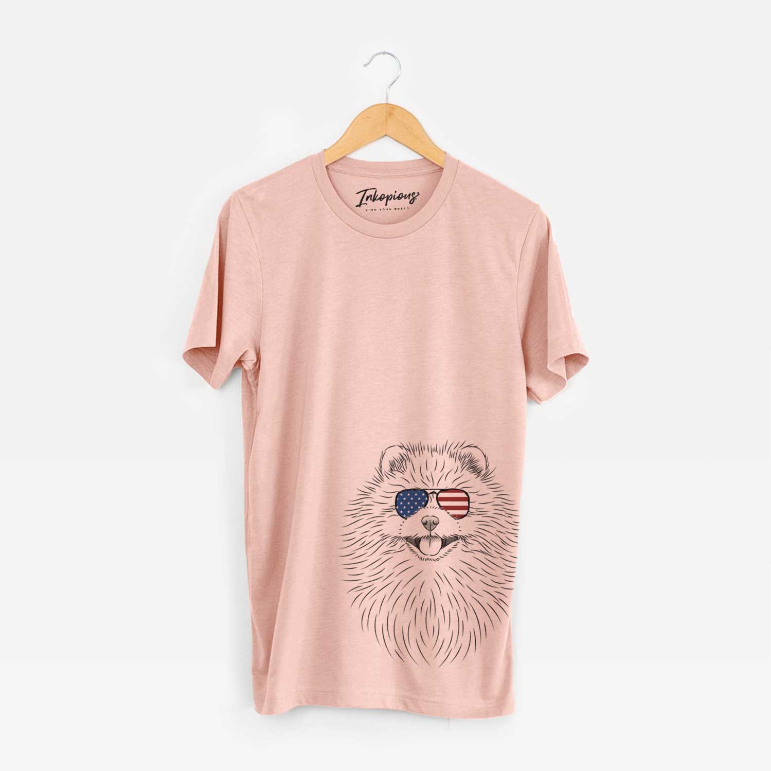 USA Pirro the Pomeranian - Unisex Crewneck