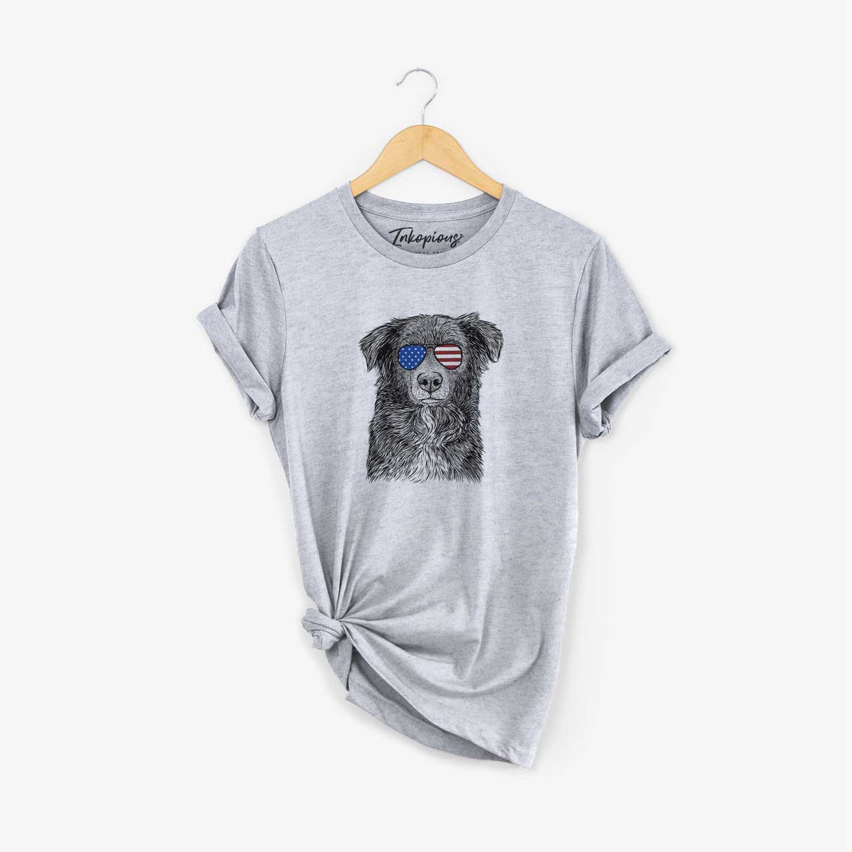 USA Pixel the Australian Shepherd - Unisex Crewneck