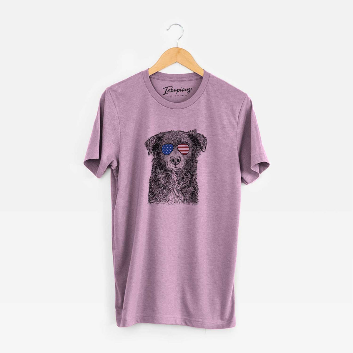 USA Pixel the Australian Shepherd - Unisex Crewneck