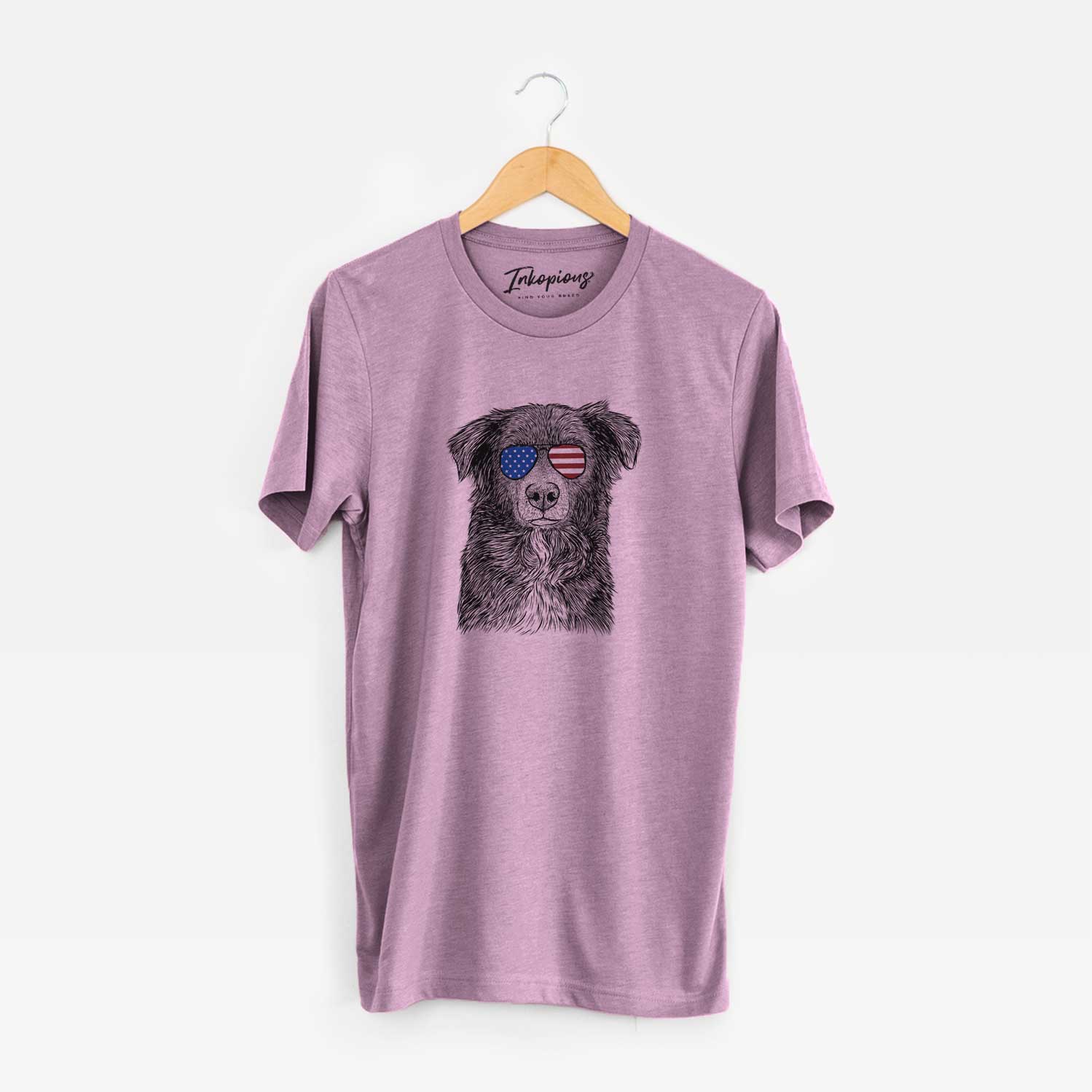USA Pixel the Australian Shepherd - Unisex Crewneck