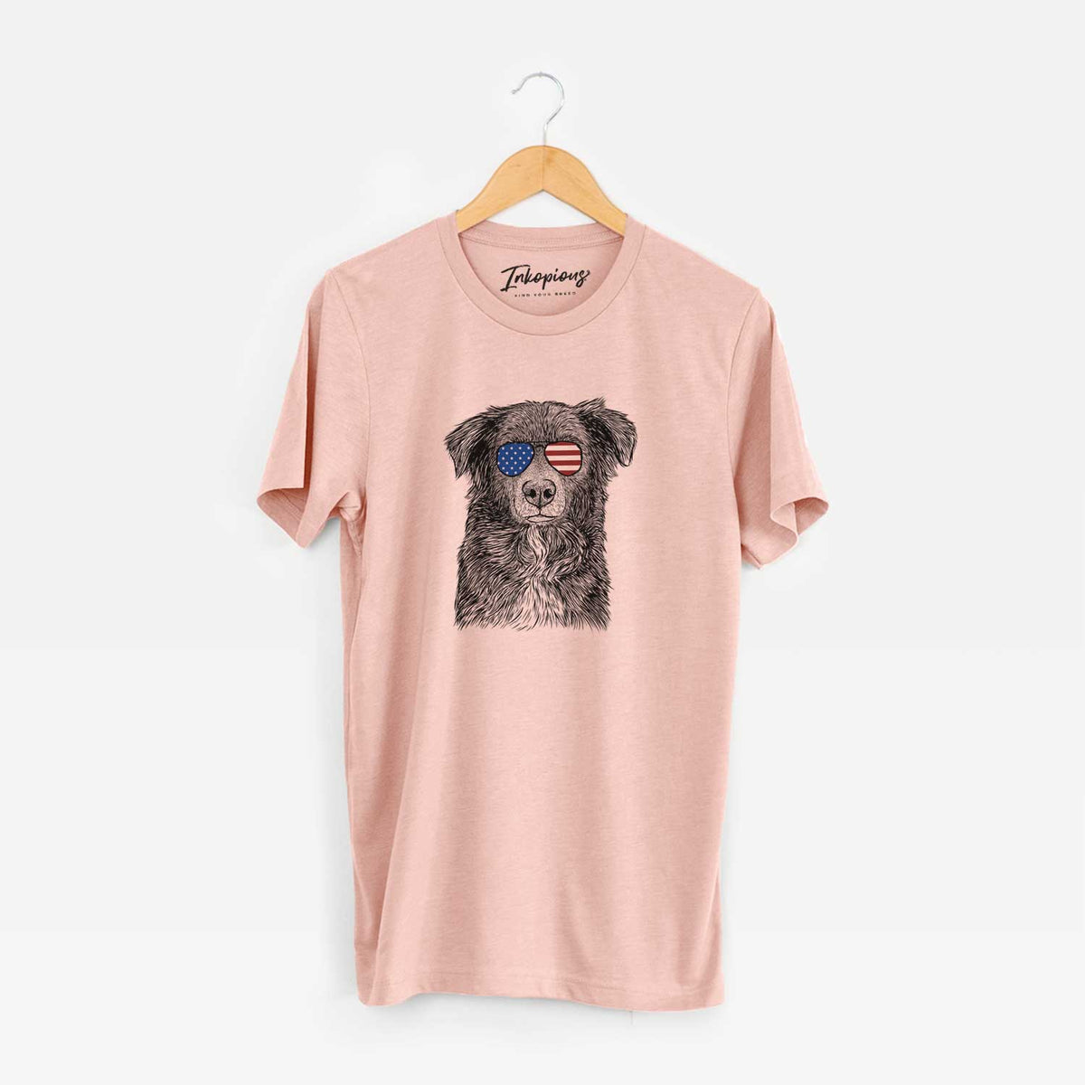 USA Pixel the Australian Shepherd - Unisex Crewneck