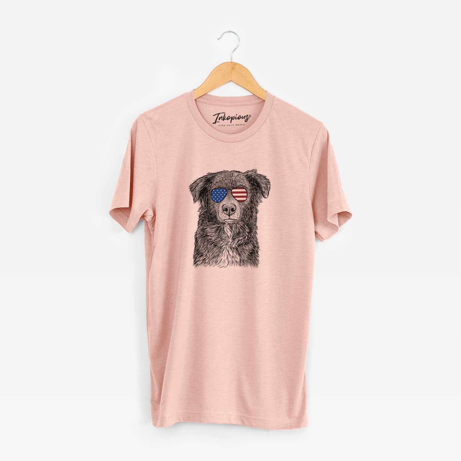 USA Pixel the Australian Shepherd - Unisex Crewneck