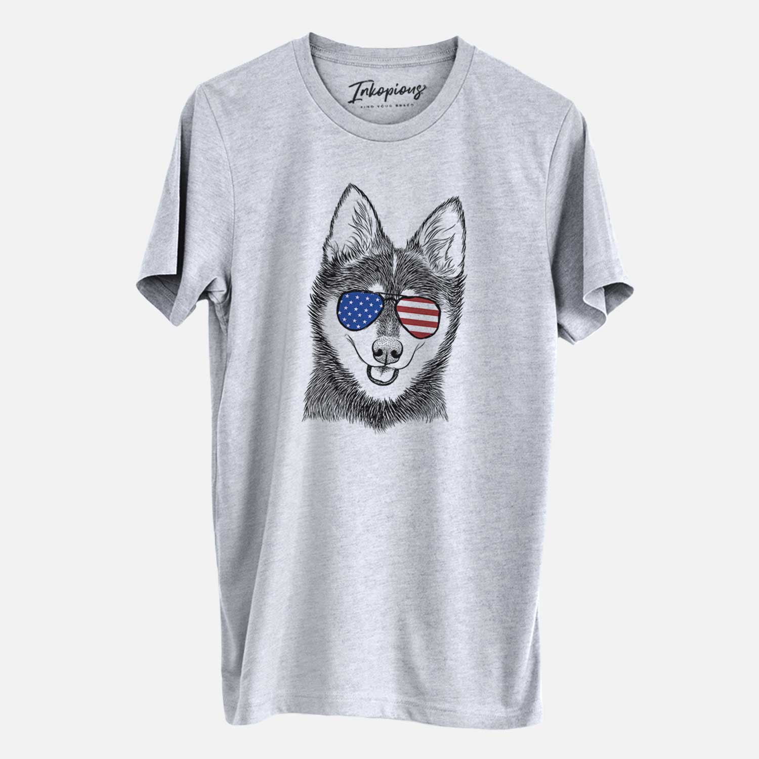 USA Posey the Alaskan Klee Kai - Unisex Crewneck