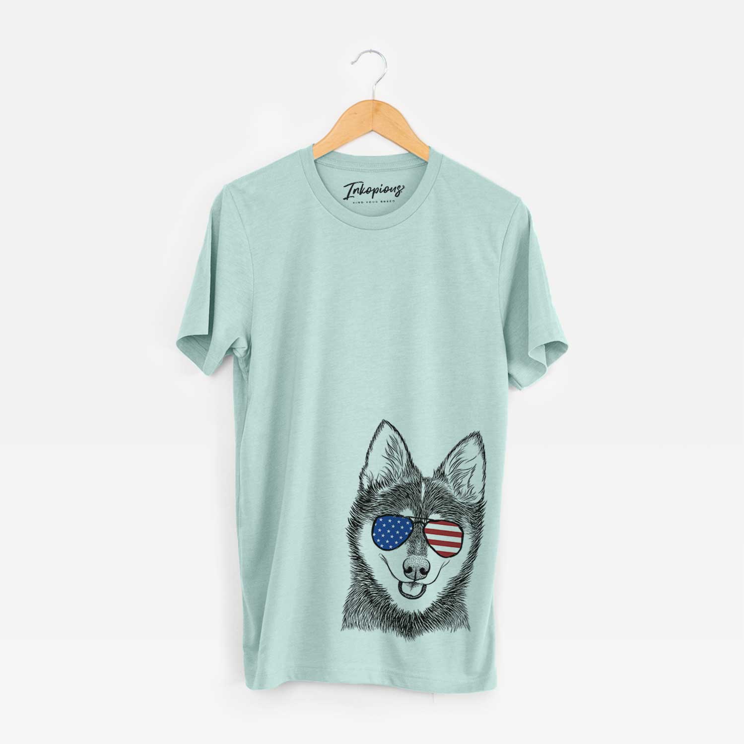 USA Posey the Alaskan Klee Kai - Unisex Crewneck