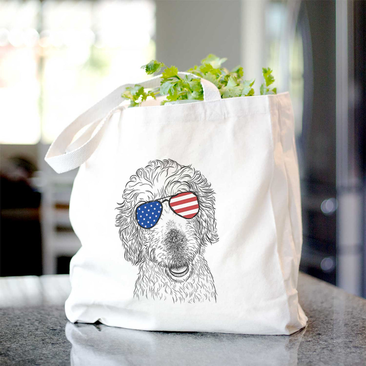 Preston the Labradoodle - Tote Bag