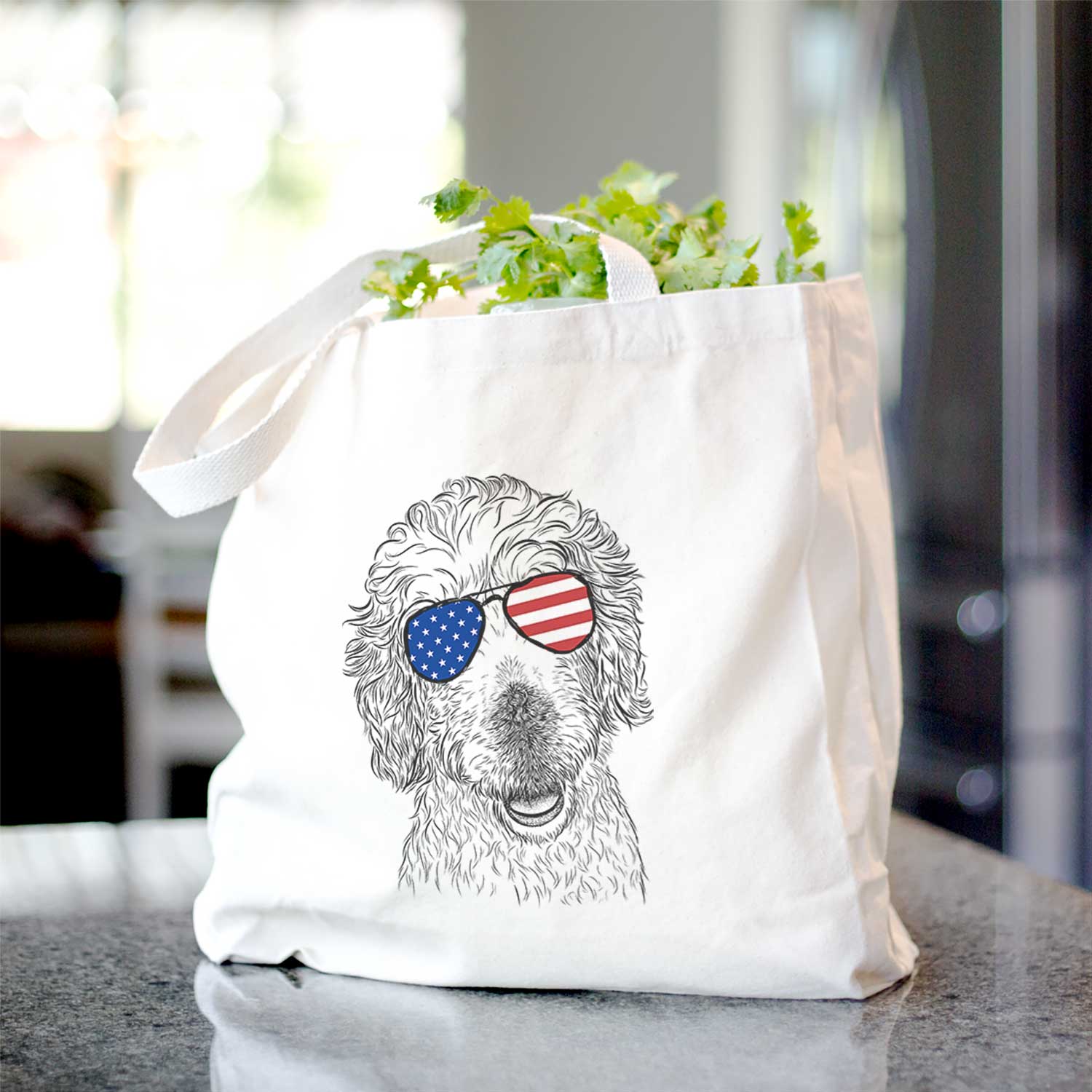 Preston the Labradoodle - Tote Bag