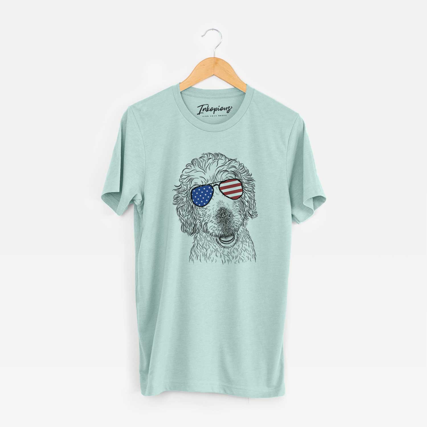 USA Preston the Labradoodle - Unisex Crewneck