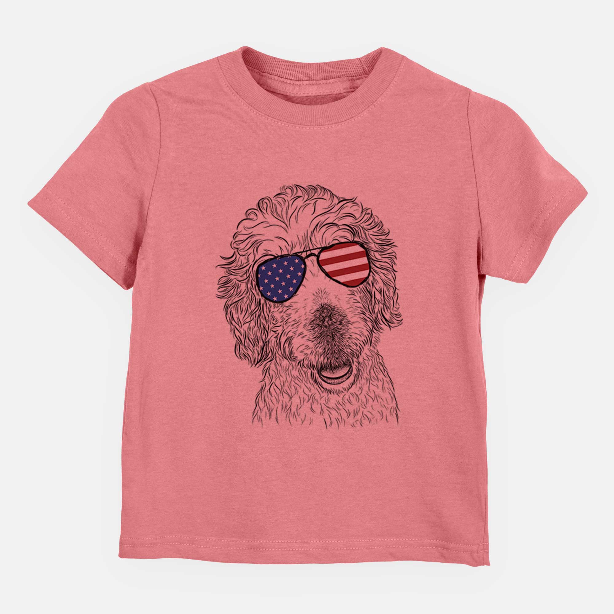 USA Preston the Labradoodle - Kids/Youth/Toddler Shirt