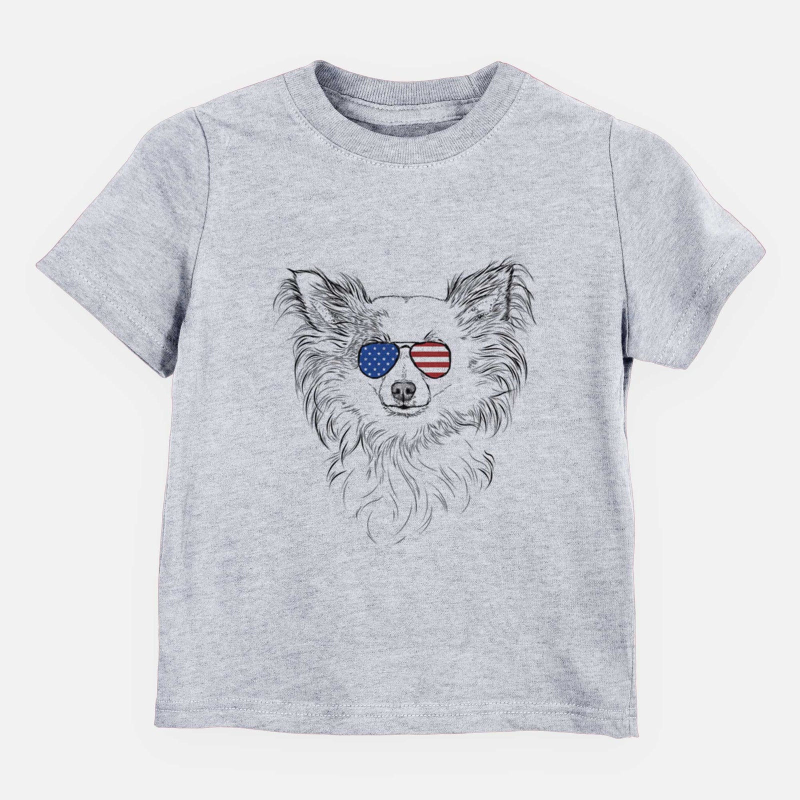 USA Princess Ava the Long Haired Chihuahua - Kids/Youth/Toddler Shirt