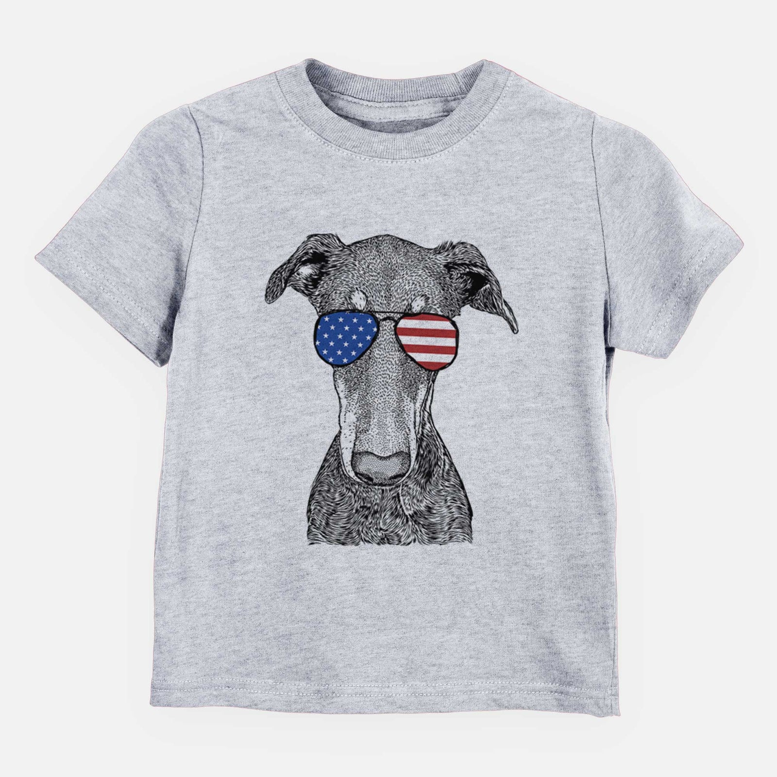 USA Princess Fiona the Doberman Pinscher - Kids/Youth/Toddler Shirt
