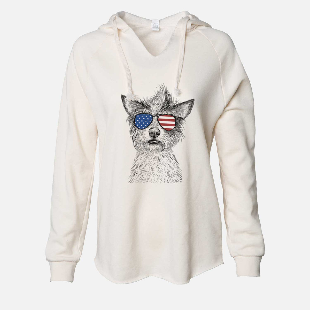 USA Quigley the Mixed Breed - Cali Wave Hooded Sweatshirt