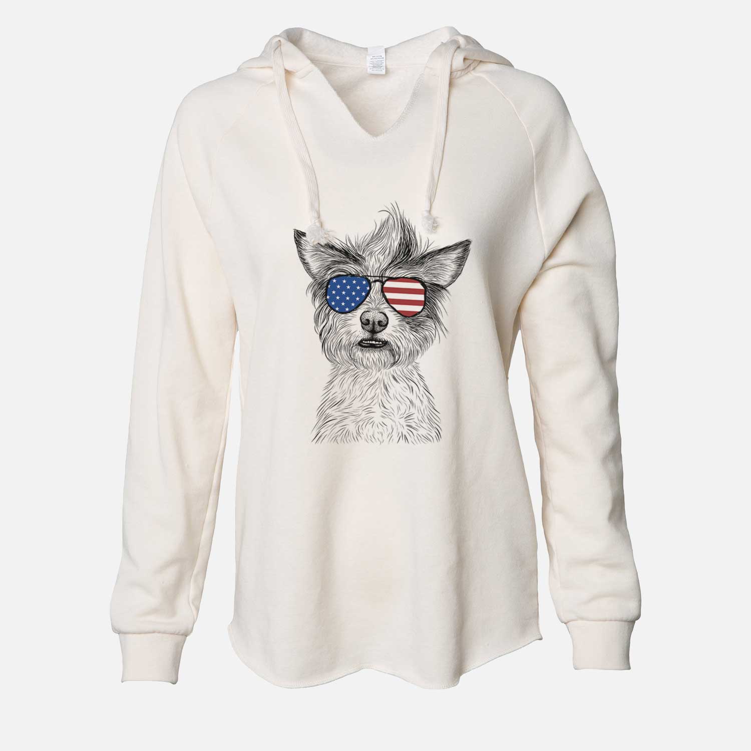 USA Quigley the Mixed Breed - Cali Wave Hooded Sweatshirt