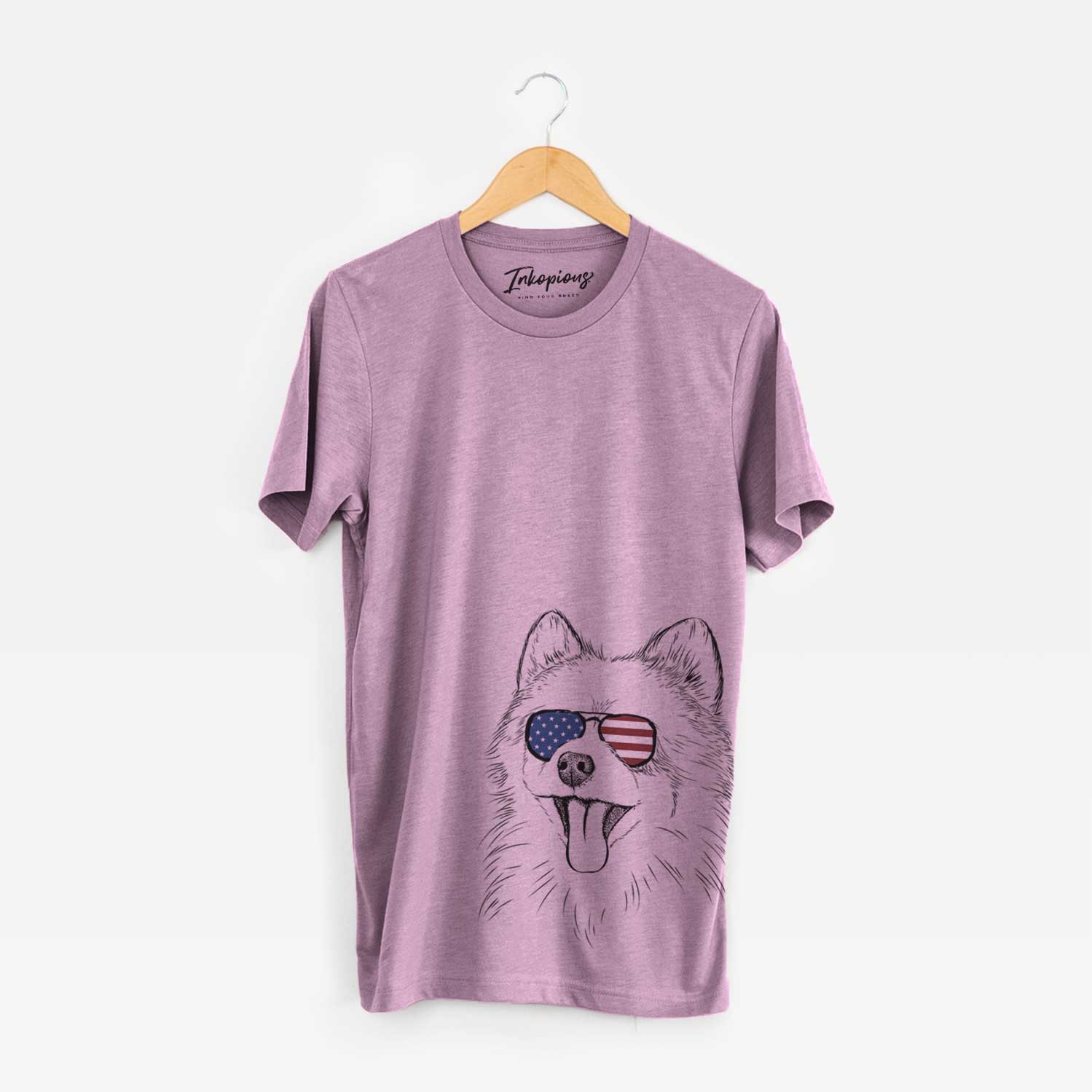 USA Quinn the Pomeranian - Unisex Crewneck
