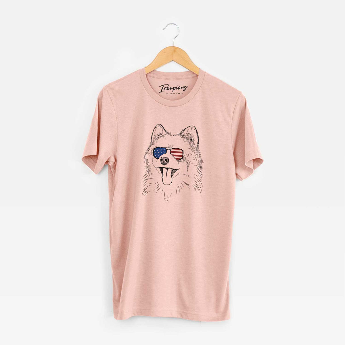 USA Quinn the Pomeranian - Unisex Crewneck