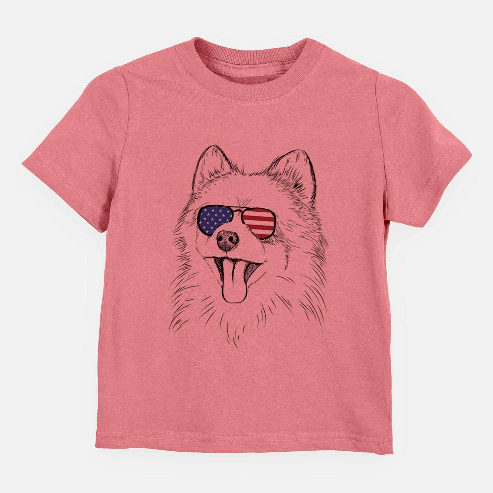 USA Quinn the Pomeranian - Kids/Youth/Toddler Shirt
