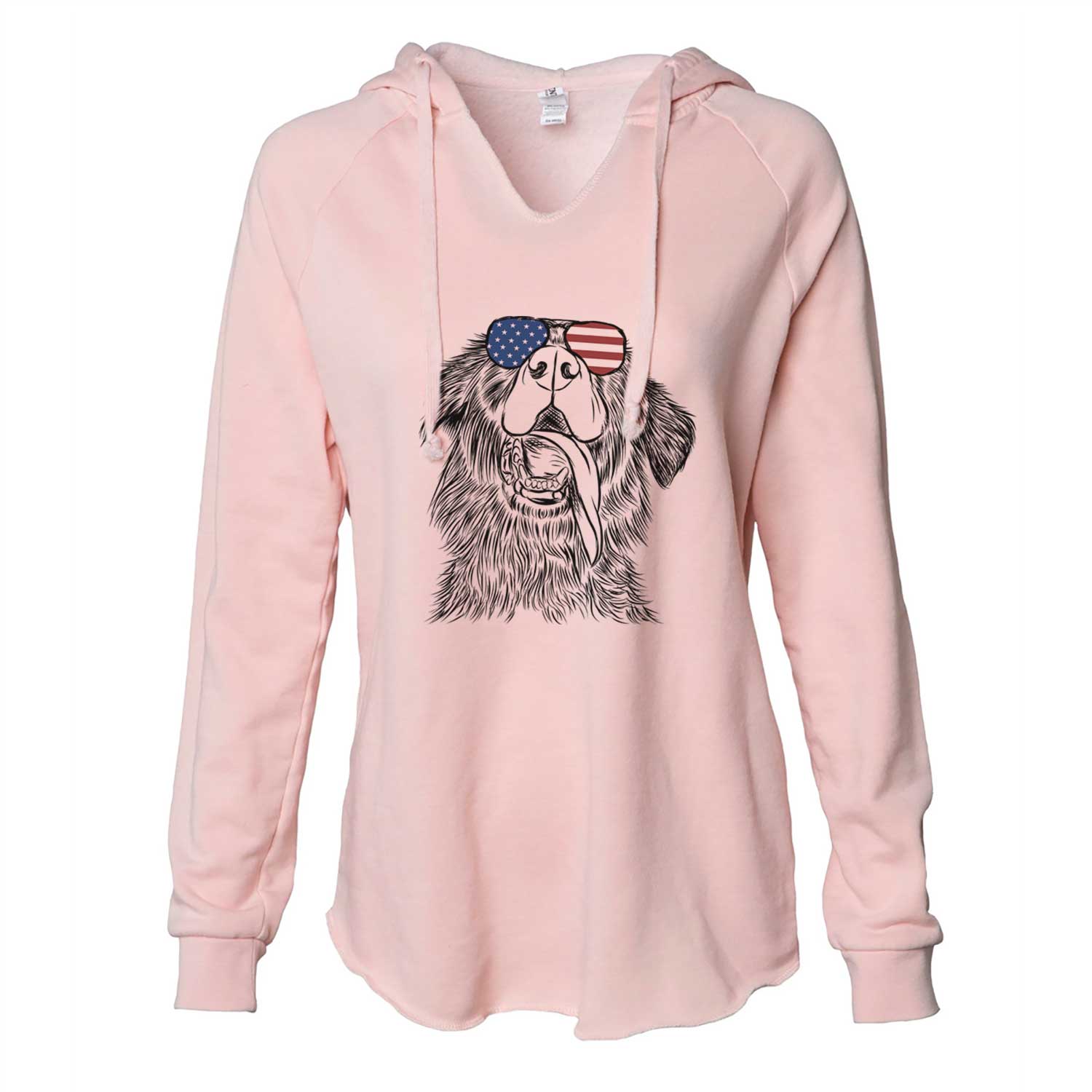 USA Quint the Mixed Breed - Cali Wave Hooded Sweatshirt