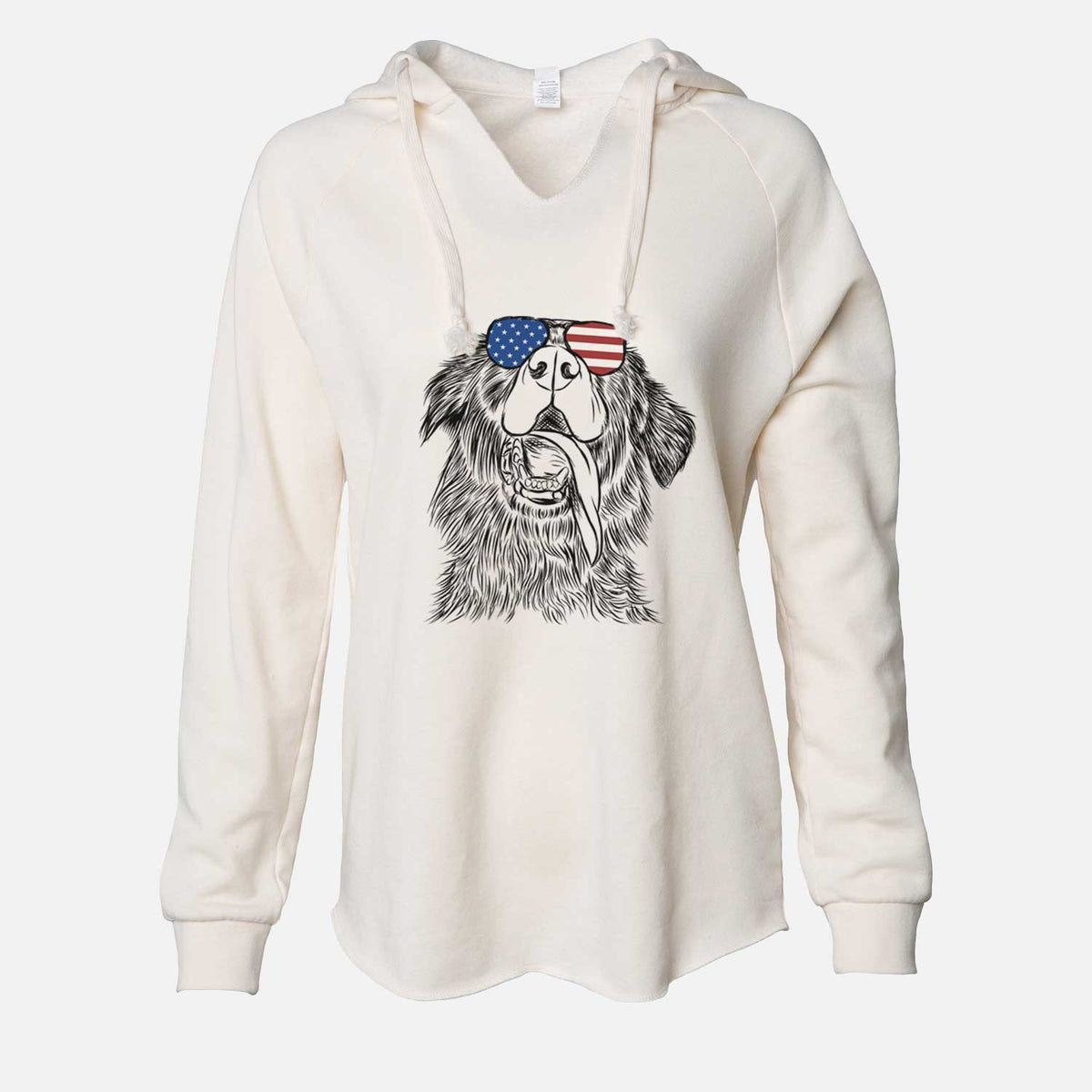 USA Quint the Mixed Breed - Cali Wave Hooded Sweatshirt