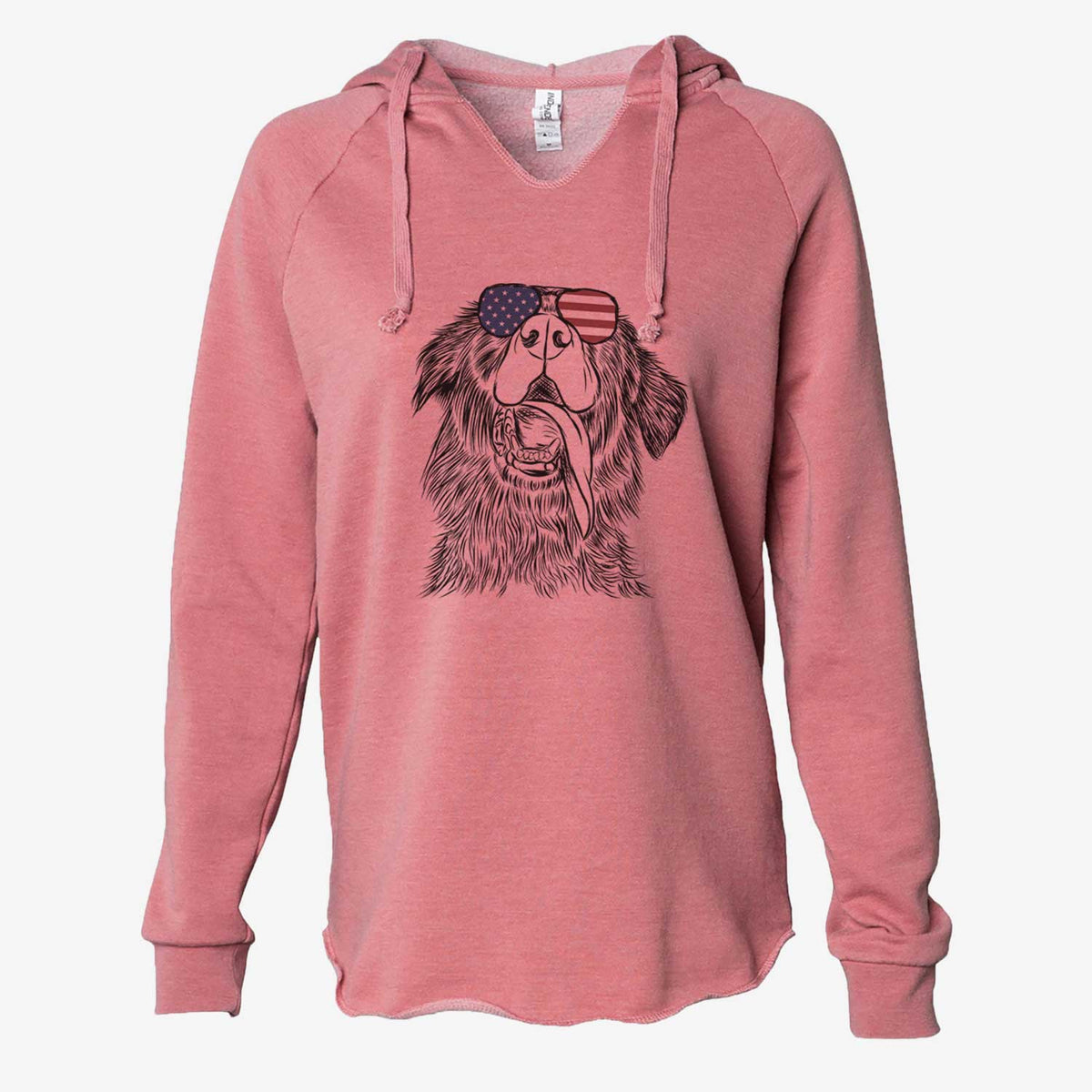 USA Quint the Mixed Breed - Cali Wave Hooded Sweatshirt