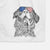 Quint the Mixed Breed Decorative Hand Towel