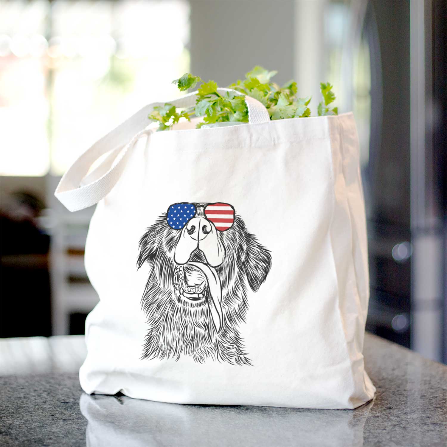 Quint the Mixed Breed - Tote Bag