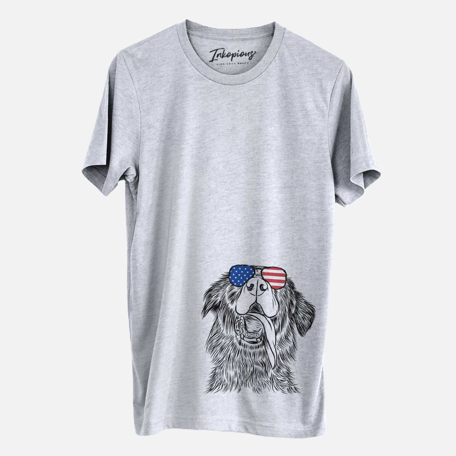 USA Quint the Mixed Breed - Unisex Crewneck