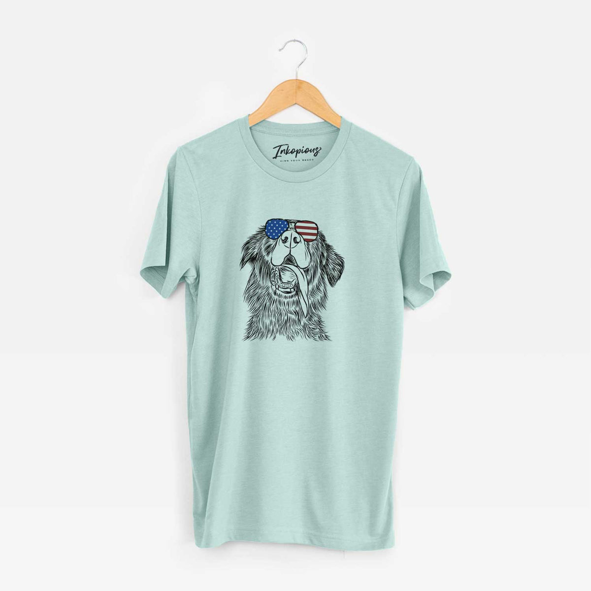 USA Quint the Mixed Breed - Unisex Crewneck
