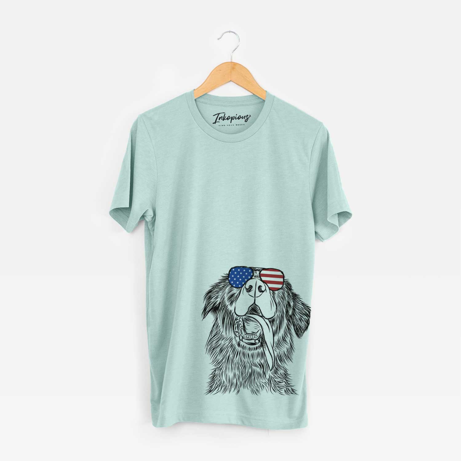 USA Quint the Mixed Breed - Unisex Crewneck
