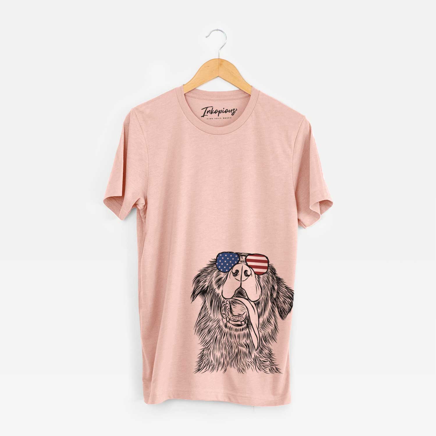 USA Quint the Mixed Breed - Unisex Crewneck