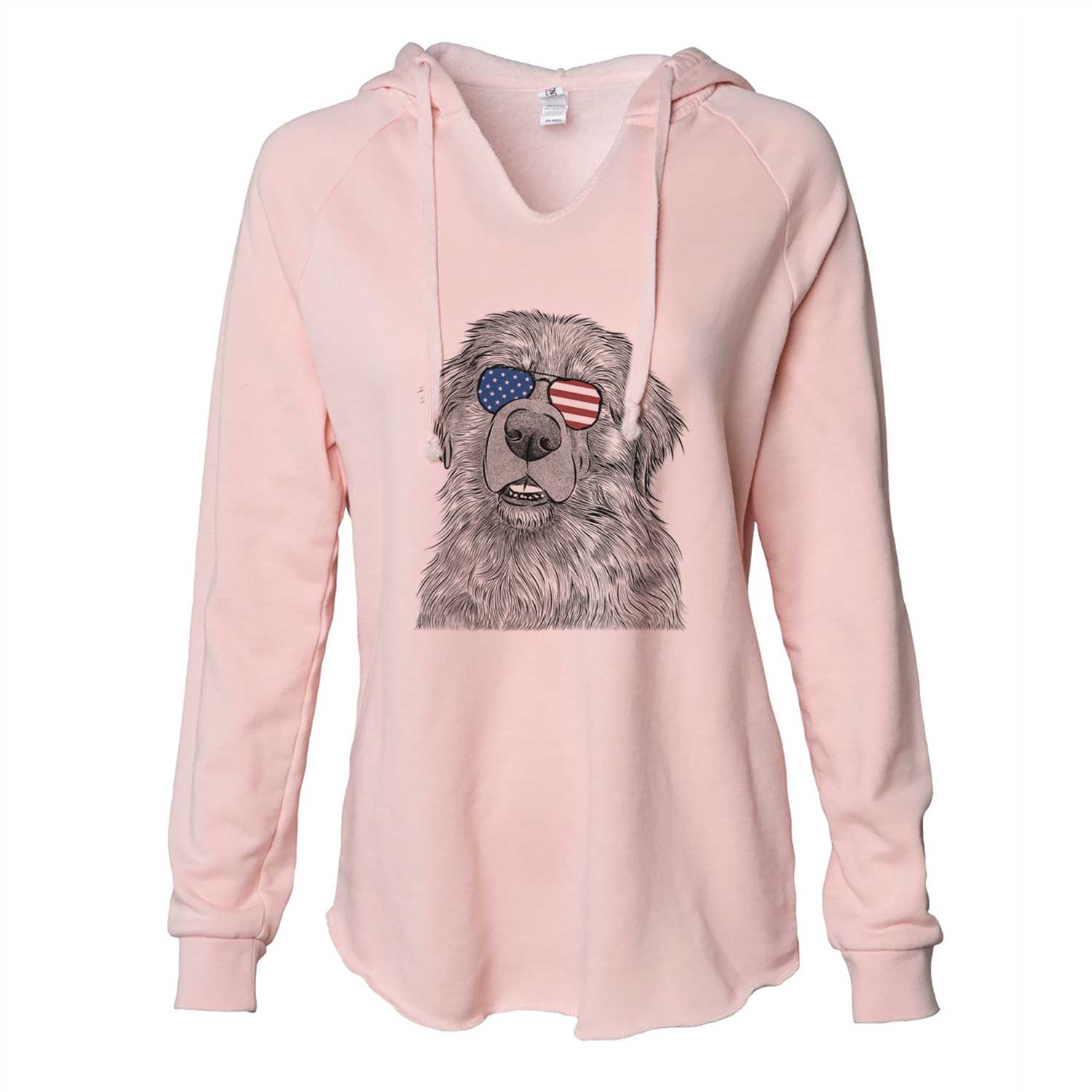 USA Ralph the Leonberger - Cali Wave Hooded Sweatshirt