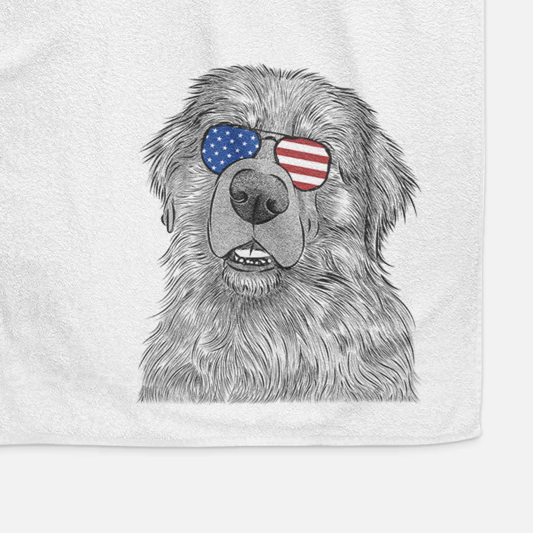 Ralph the Leonberger Decorative Hand Towel