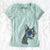 USA Ralphie the Boston Terrier - Women's Perfect V-neck Shirt