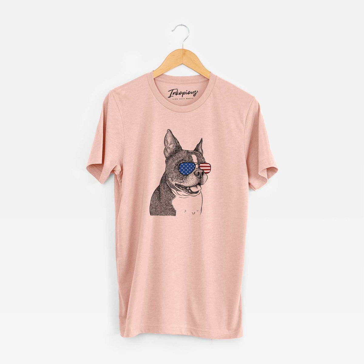 USA Ralphie the Boston Terrier - Unisex Crewneck