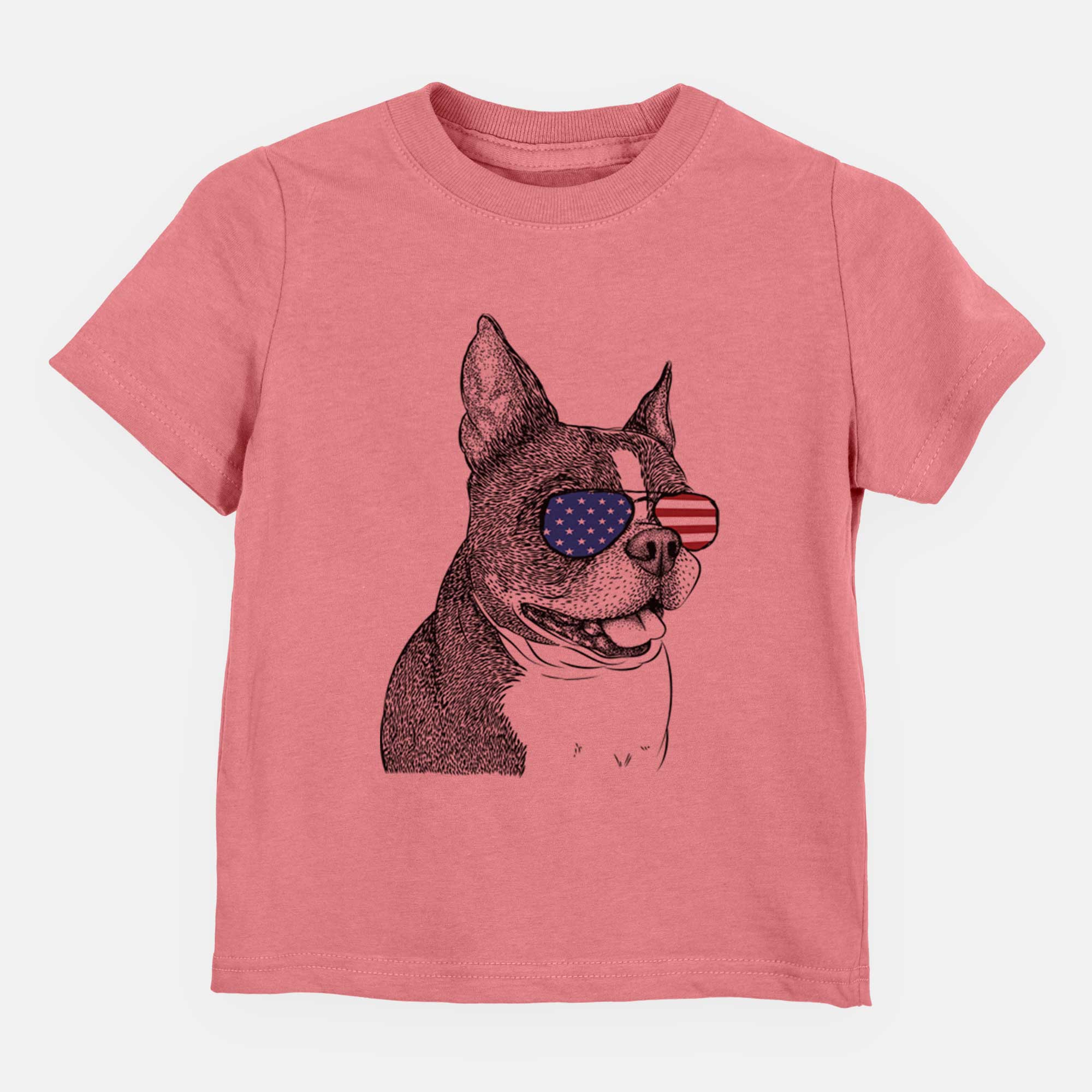 USA Ralphie the Boston Terrier - Kids/Youth/Toddler Shirt