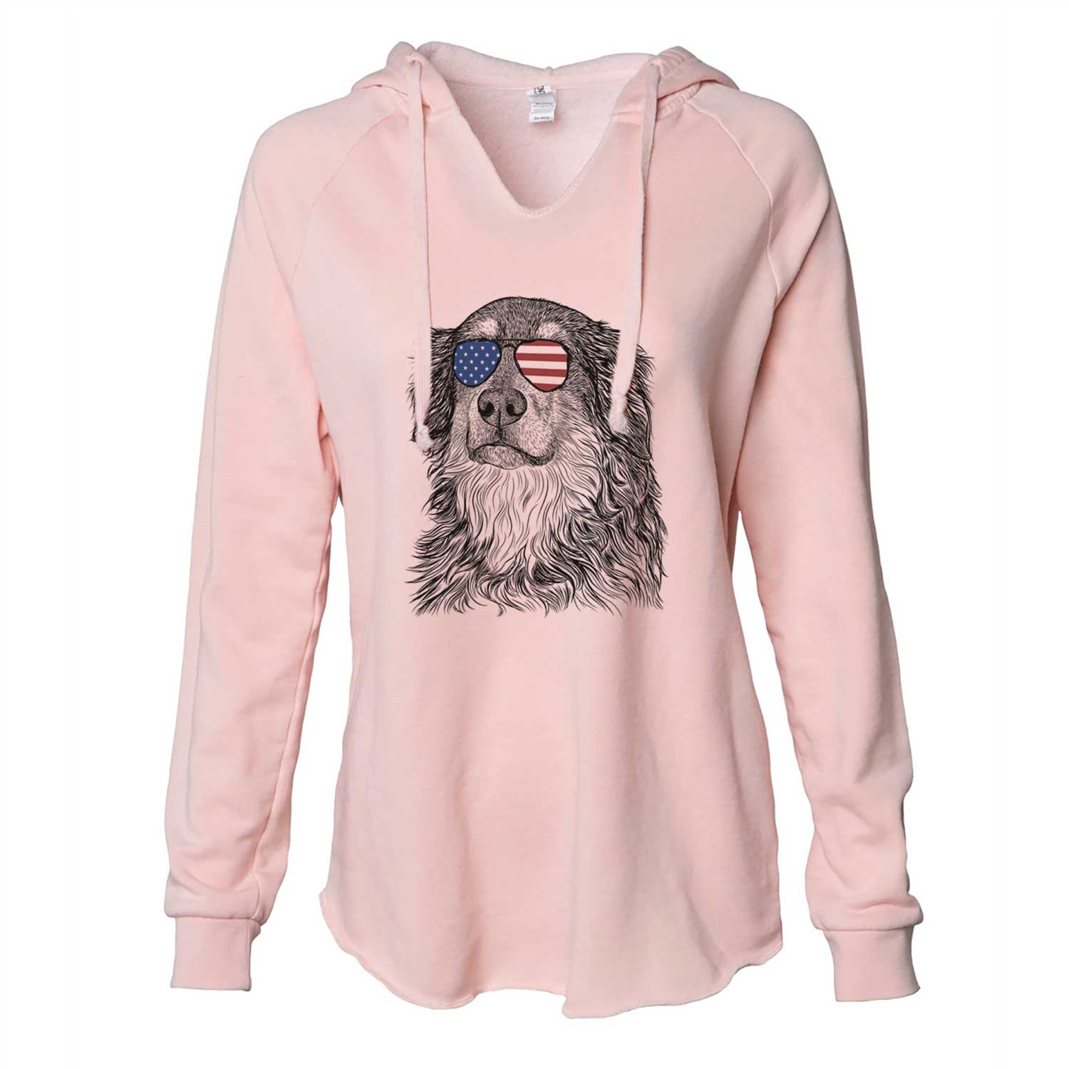 USA Ranger the Mixed Breed - Cali Wave Hooded Sweatshirt