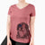 USA Ranger the Mixed Breed - Women's Perfect V-neck Shirt