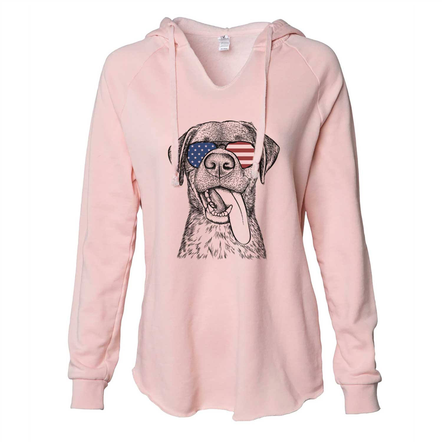 USA Reese the Mixed Breed - Cali Wave Hooded Sweatshirt