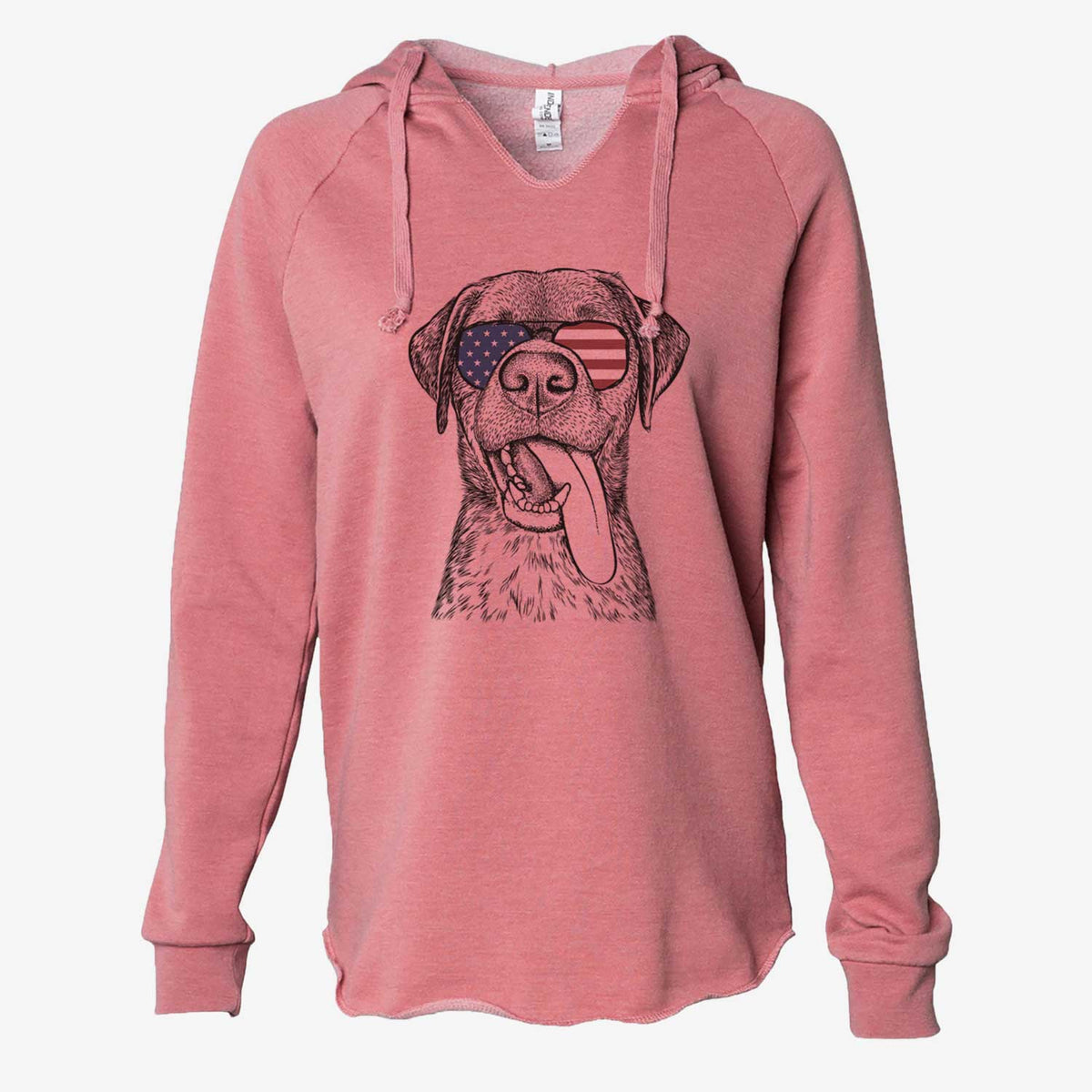 USA Reese the Mixed Breed - Cali Wave Hooded Sweatshirt