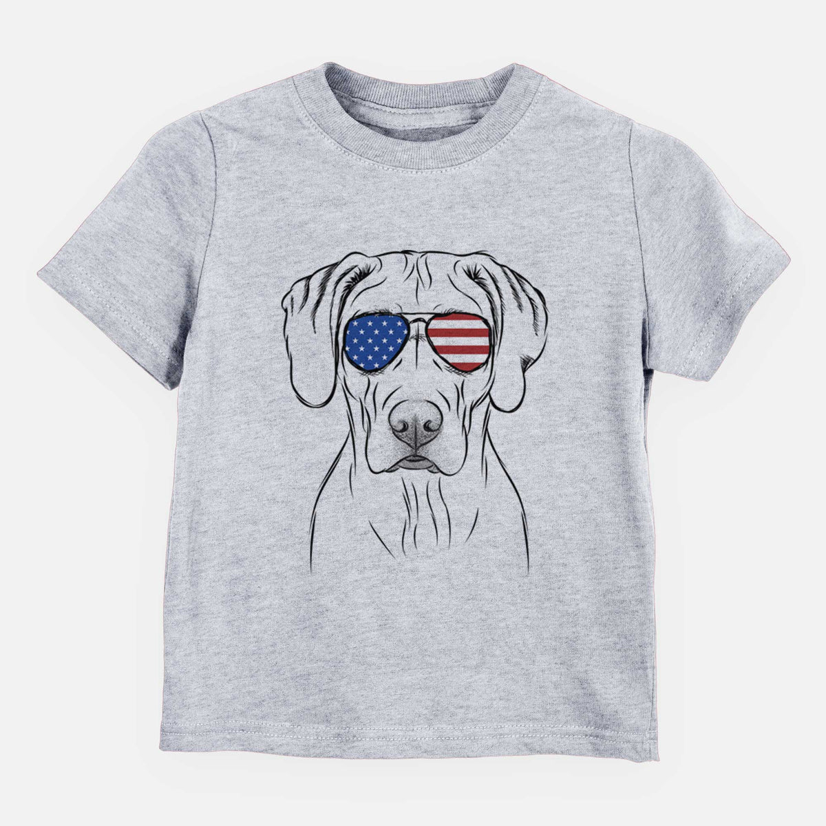 USA Reid the Rhodesian Ridgeback - Kids/Youth/Toddler Shirt