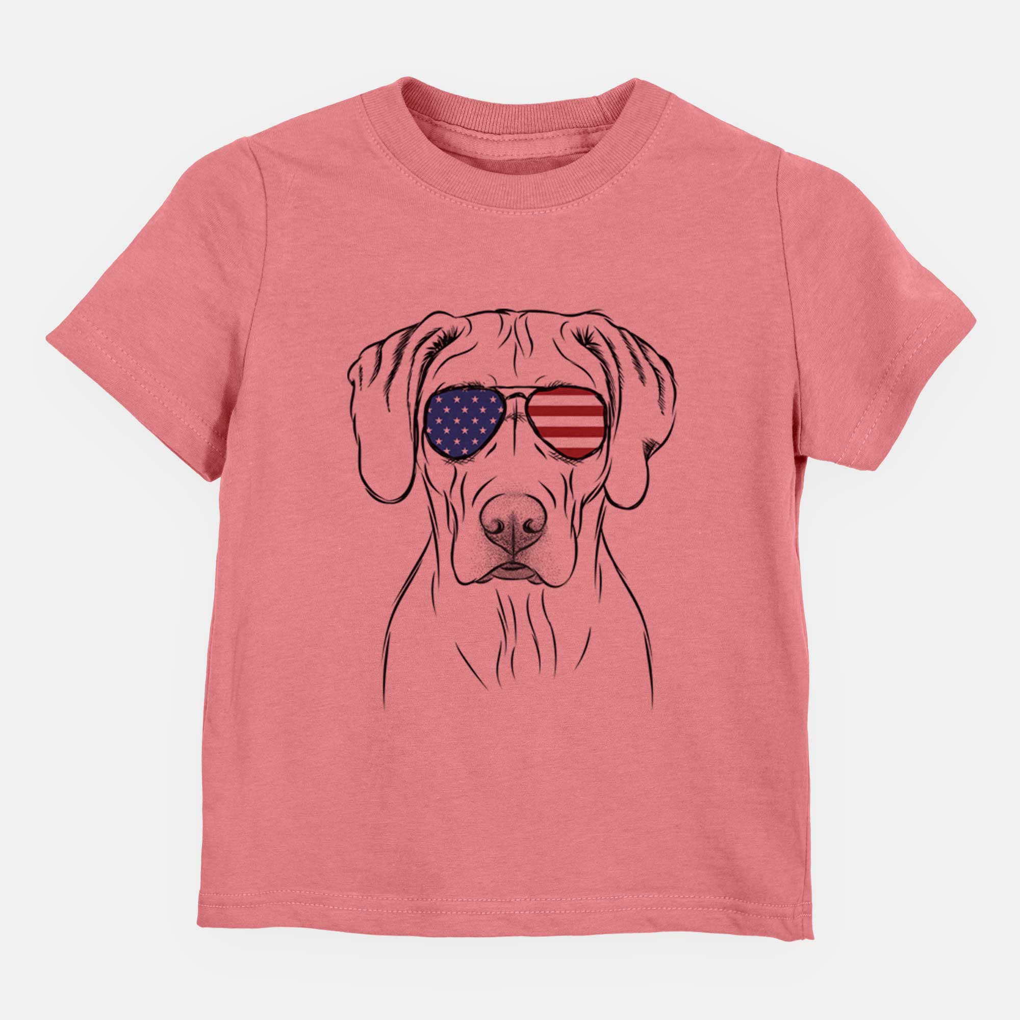 USA Reid the Rhodesian Ridgeback - Kids/Youth/Toddler Shirt