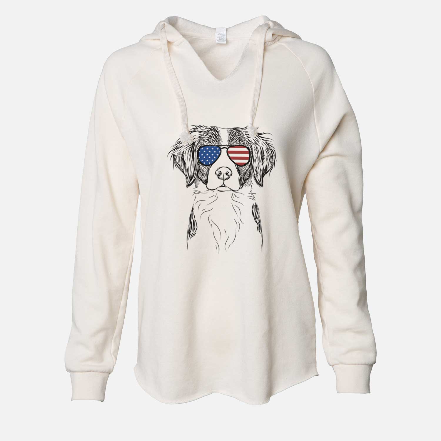 USA Remi the Brittany - Cali Wave Hooded Sweatshirt